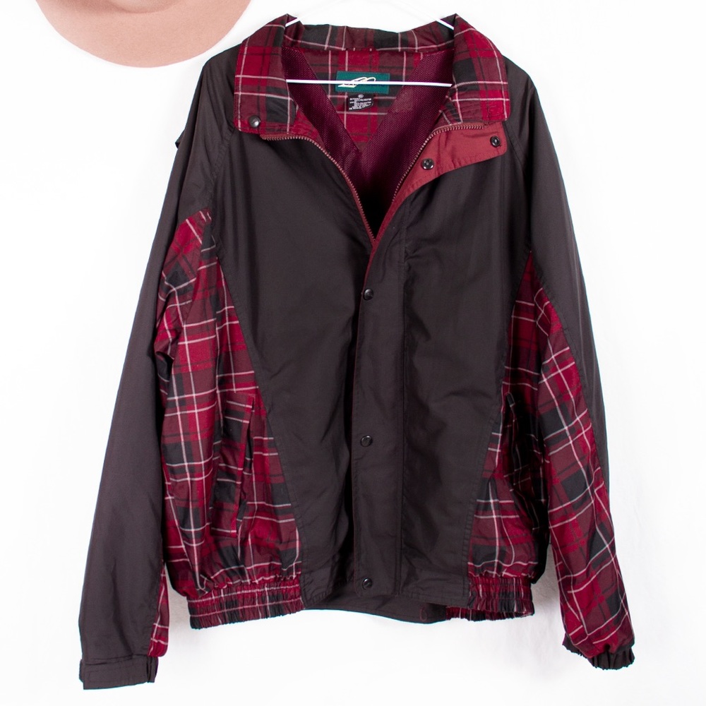 Glen Echo Black Plaid Jacket - image 1